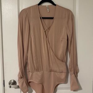 Stradivarius Silk Bodysuit